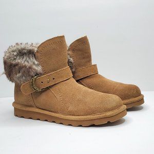Bearpaw Koko Snow Boot in Cognac sz 8